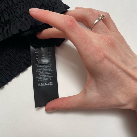 URBAN OUTFITTERS ruched waist spaghetti strap crop top - Picture 3 of 6